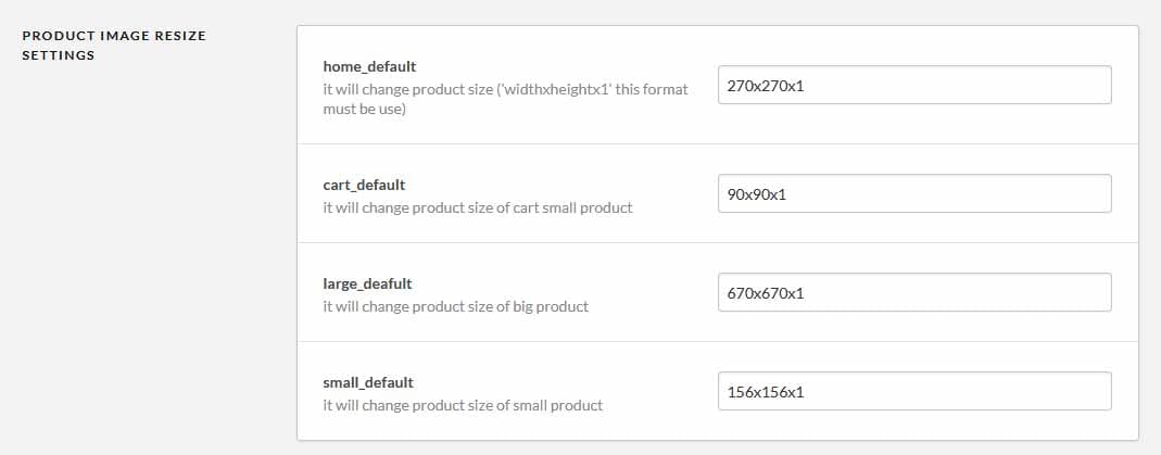 product-size-settings