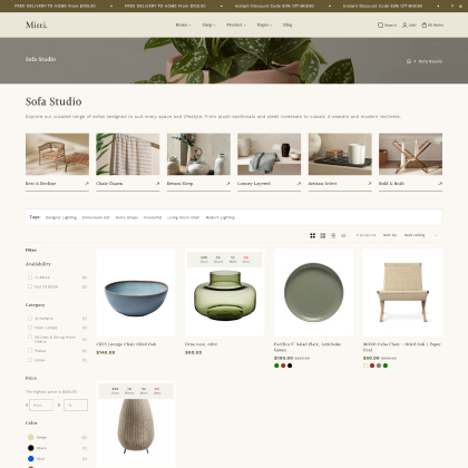 Shop-page