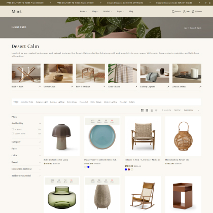 Shop-page