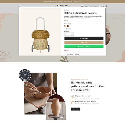 Shop-page